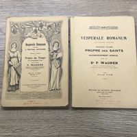 2 Сборника нот органной музыки P.Wagner 1938г.цена за два.