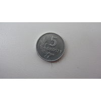 Польша 5 грошей  1959 г