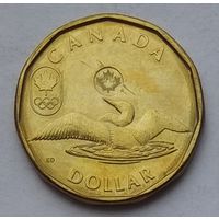 Канада 1 доллар 2014 г. XXII зимние Олимпийские Игры. Сочи 2014. Лаки луни