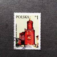 Марка Польша 1977 год Исторические памятники