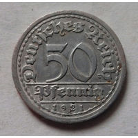 50 пфеннигов, Германия 1921 G