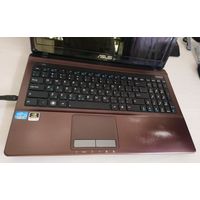 Ноутбук Asus X53S (K53SV) I7-2670QM, ОЗУ 6Gb DDR3, HDD 500Gb, GeForce GT540M - 1Gb
