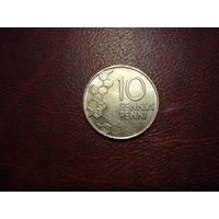 10 пенни 1990 год Финляндия