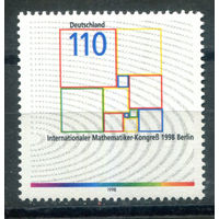 Германия - 1998г. - Международный математический конгресс - полная серия, MNH [Mi 2005] - 1 марка