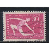 Финляндия 1959 100 летие Элин Каллио Гимнастка #513