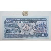 Werty71 Мозамбик 500 метикал 1989 банкнота