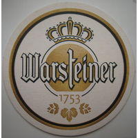 Подставка под пиво (бирдекель) Warsteiner. В ассортименте. Цена за 1 шт.