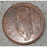 Ирландия 2 пенса, 1995 (8-6-1)