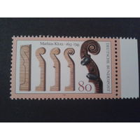 Германия 1993 Грифы музыкальных инструментов**Михель-1,4 евро