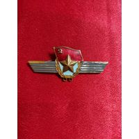 Нагрудный знак военнослужащего сверхсрочной службы ВС СССР.