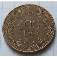 Колумбия 100 песо, 2015     ( 2-5-2 )