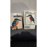 Книга на чешском языке "Атлас - птахи" 70-х годов