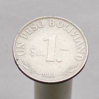 Боливия 1 песо 1969