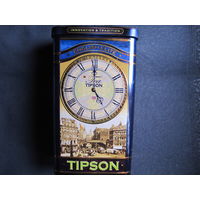 Металлическая банка для чая Tipson, 19х10х6 см