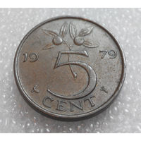 5 центов 1979 Нидерланды #01