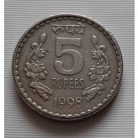 5 рупий 1998 г. Индия