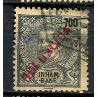 Португальские колонии - Иньямбане - 1917 - Надпечатка REPUBLICA на 700R - [Mi.101] - 1 марка. Гашеная.  (Лот 119AT)