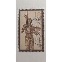 ГДР 1987. Статуи Роланда