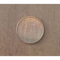 Испания - 5 евроцентов - 2015
