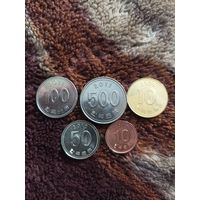 Набор монет Азии