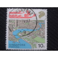Сингапур, 1987. Река Сингапур