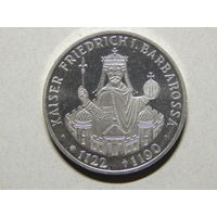 ФРГ 10 марок 1990г.Фридрих I Барбаросса.UNC