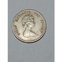 Карибы 10  центов 1995 года .