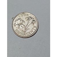 Бермуды 10 центов 1996 года .