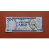 Банкнота 100 долларов Гайана 2006 г.