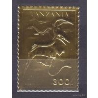 1996 Танзания 2604 золото Динозавры 6,00 евро