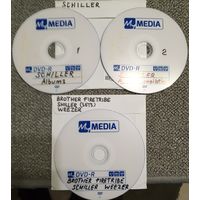 DVD MP3 дискография SCHILLER, BROTHER FIRETRIBE, WEEZER - 3 DVD