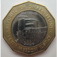 Сьерра-Леоне 500 леоне 2004 г.