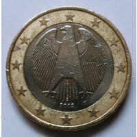 1 евро 2002 D Германия