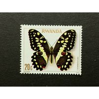 Руанда 1979. Бабочки