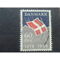 Дания 1969 флаг