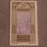 Гвинея 1913. Французская колония. Рабочие