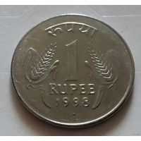 1 рупия, Индия 1998 г., точка