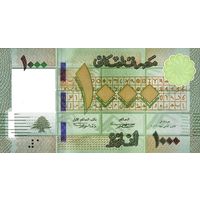 Ливан 1000 ливров образца 2016 года UNC p90c(1)