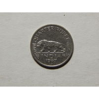 Индия 1/4 рупии 1947г
