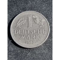 Германия (ФРГ) 1 марка 1986 D