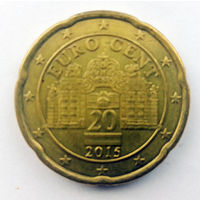 20 евроцентов Австрия 2015
