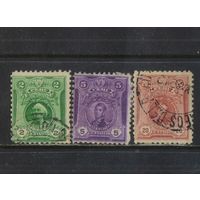 Перу 1909 Исторические личности Х.Колумб С.Марти Р.Кастилья #136,138,141