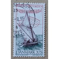 Дания.1996. лодка