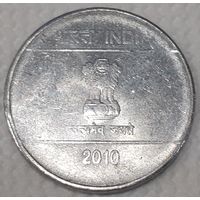Индия 1 рупия, 2010 (8-1-2)