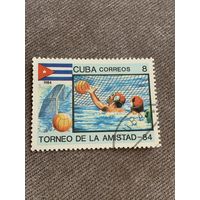 Куба 1984. Водное поло. Марка из серии