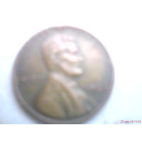 Монета 1 цент 1966г