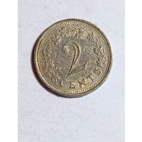 Мальта 2 цента 1976 года