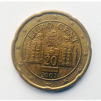 20 евроцентов Австрия 2007