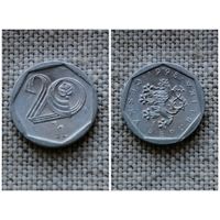 Чехия 20 геллеров 1998