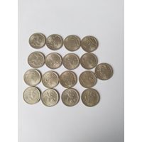 Монеты  Россия  1998.2004-2009 1коп